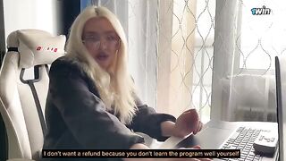 The misunderstanding with the tutor was solved by sex
