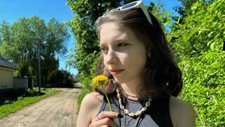 Met cute Ukrainian schoolgirl on the street and fucked