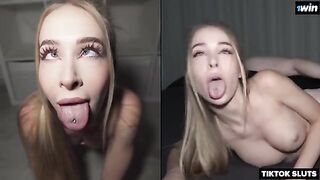 A petite teen with an insatiable desire for hard sex gets fucked hard