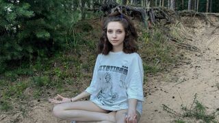 Met with the best yoga teacher, showed off her skills by engaging in intimate activity the same day