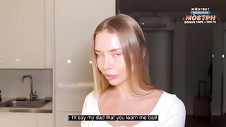 My dad doesn't know I'm fucking my hot tutor. It's our little secret