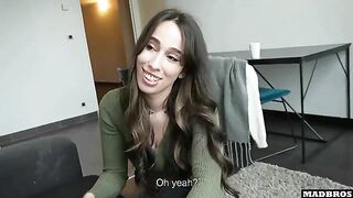 A friend surprises us with a great blowjob and even a double penetration!!!