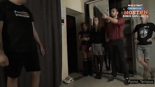 A school orgy organized by teachers turned real