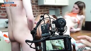 Behind the Scenes: 3some action and secrets of Russian porn industry