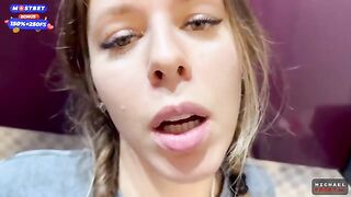 The flatmate-girl doesn't mind occasional sex in the kitchen and getting cum on her pigtails