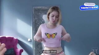 Dad rewards stepdaughter for taking blowjob classes with his cock
