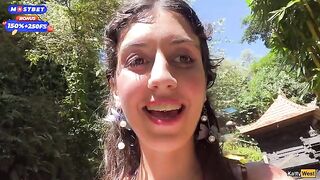 Bunch of wet pussies gets fucked and cumwalked on the waterfall