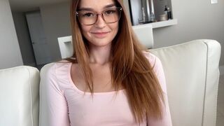 A young man is teaching his step sister about intimacy in a steamy homemade video