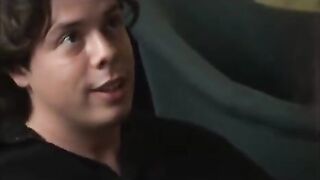 The girl stripped and shook her ass at the camera