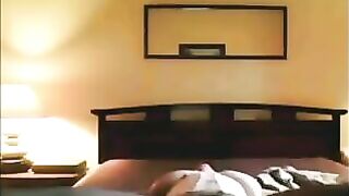 I bought sexy linen and had a dance on webcam with big tits