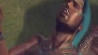 A brunette girl is having a lot of pleasure with a guy’s cock