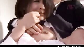 Asian guy forced his sister to sex by violence
