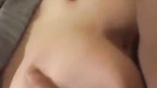 A hairy pussy of a bad girl was fucked by her brother, a virgin
