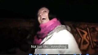 The slut was kicked out of the toilet in Resyran