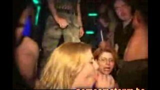 Bunch of wet pussies and asses in a club, where sex is evident everywhere