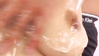 Oily handjob with a Japanese twist and some serious action
