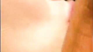 A man fucked his girlfriend by the pool and came on her face