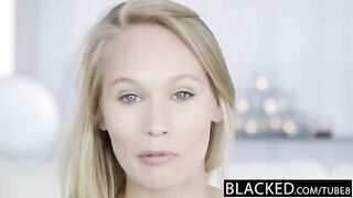 A nigger in a white young baby is an unusual casting couch scene