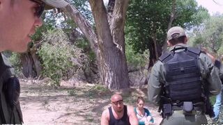 The soldier got a little bit of grandmotherly love