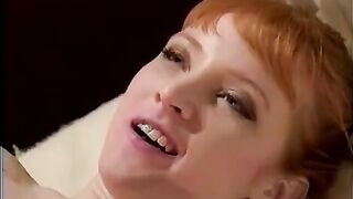 Two hot lesbian nurses are using a strap on to enjoy intense pleasure together