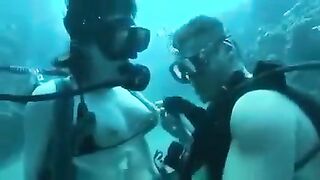 Underwater sex is the best sex, especially in the sea