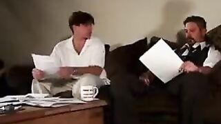 A real incest - his brother made a cum shot right on the vagina of his sister
