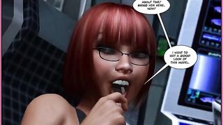 Comic with porn and monsters, a wild mix to enjoy completely