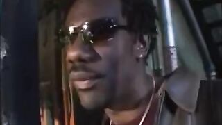 A thick dick in the ass of a black beauty