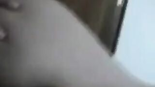 A Negro guy fucked his ex-girlfriend and made a video
