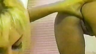 Hot beauties play with each other’s pussies under the shower