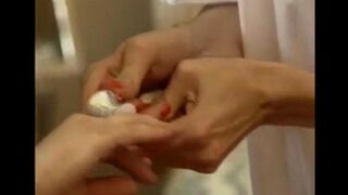The ass was turned inside out by three passionate lesbians in intense fisting