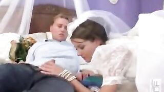 Sexy bride has group sex on her wedding night, breaking all traditions