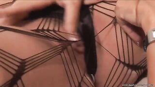 Two mature lesbians are having fun and licking each other’s pussies