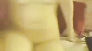 Young Chinese girl masturbating in front of her webcam