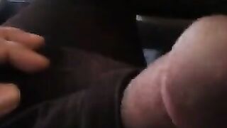 I masturbated my dick on the bus and made a mess