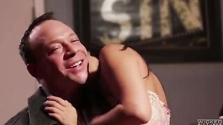 I caught my GF with someone else and we fucked on the couch