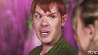 Peter Pan fucked two hot mermaids in an intense FFM threesome