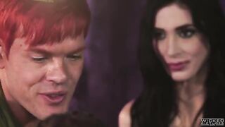 Peter Pan fucked two hot mermaids in an intense FFM threesome