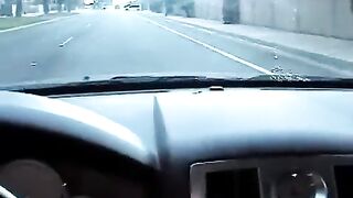 Babe Nikki fucks in the car with an unknown man