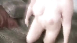 A husband had his pubis shaved for convenient oral sex with his wife