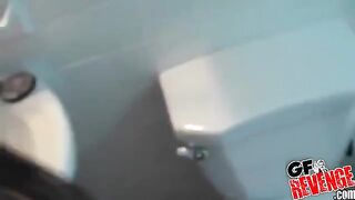 Homemade blowjob scene 2 - she has a nice butt and beautiful tits