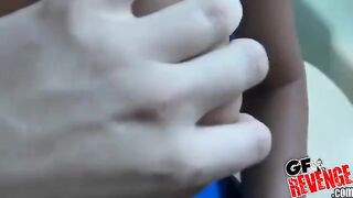 Homemade blowjob scene 2 - she has a nice butt and beautiful tits