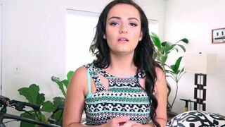 A young and charming girl gets fucked hard in an intense session
