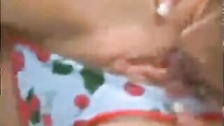 Hard lesbian sex with a beautiful and mature woman