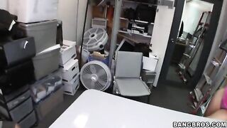 A man changed his wife for a cleaner at work in steamy eporn action