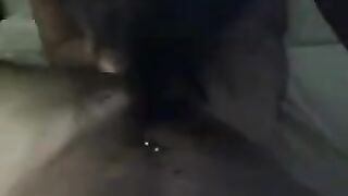 A mature woman has sex with her young boyfriend