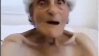 A shocking video of a grandmother getting fucked and the climactic finish