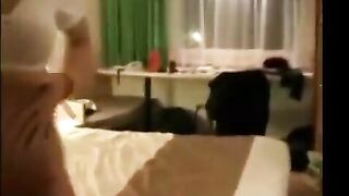 The guy began to fuck her in her ass and finished on her face