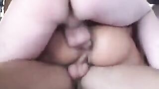 She loves to be fucked by two guys at once