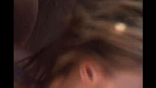 They finished on the face after a wild fuck and passionate blowjob